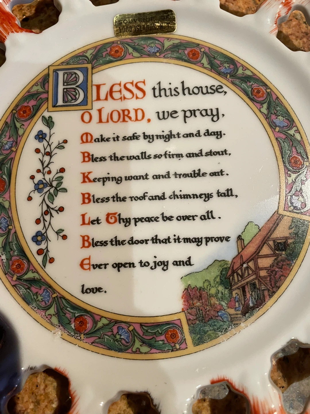 Decorative Blessing Plate - photo 2