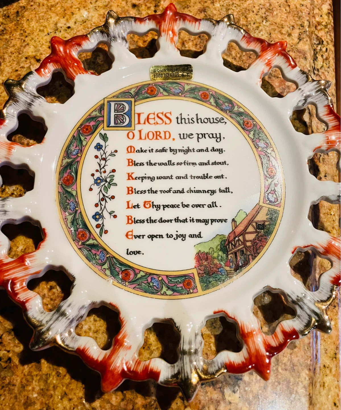 Decorative Blessing Plate - photo 4