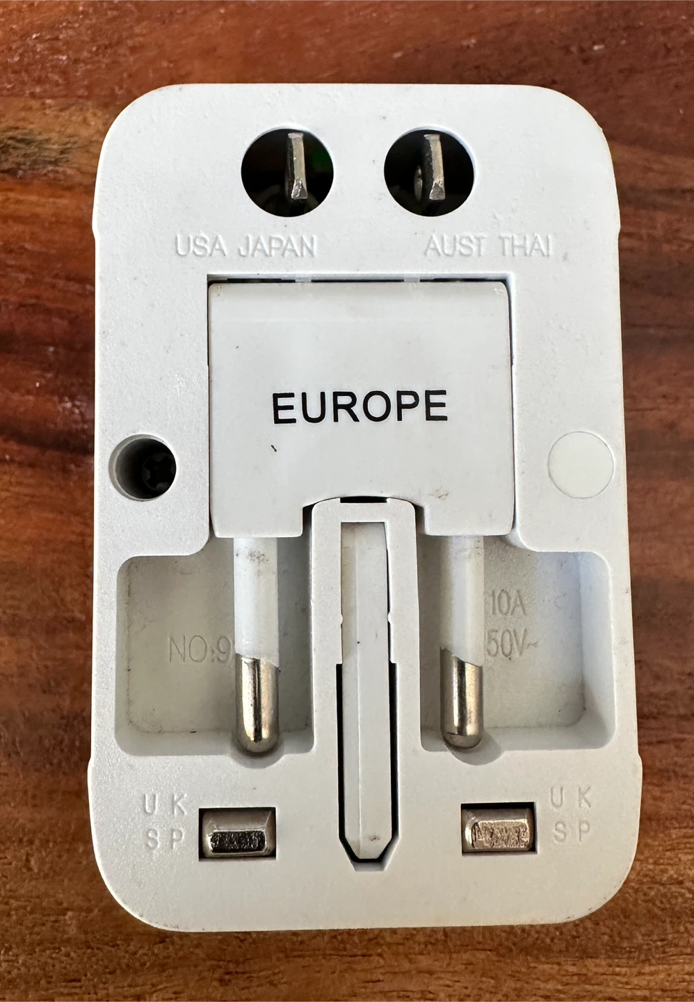 Universal Travel Adapter Surge Protector - photo 2
