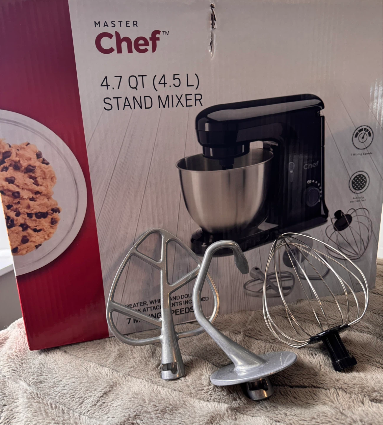 Master Chef 4.7 QT Stand Mixer - photo 2