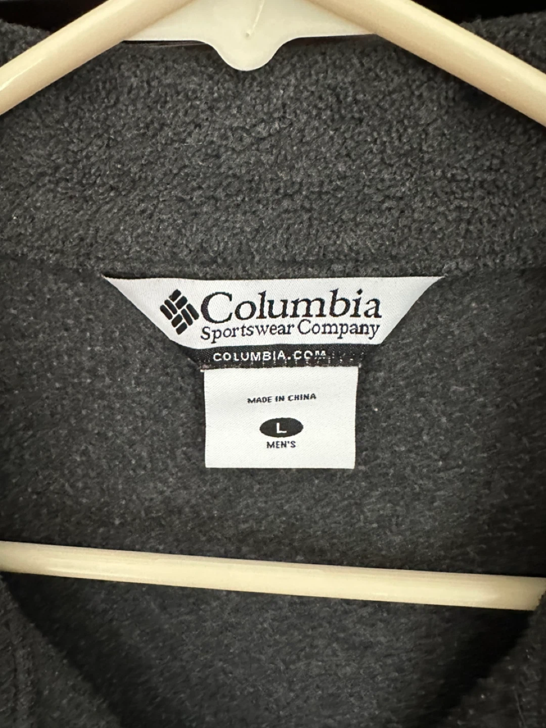 Columbia Men's Fleece Vest - Grey - Size L - photo 2