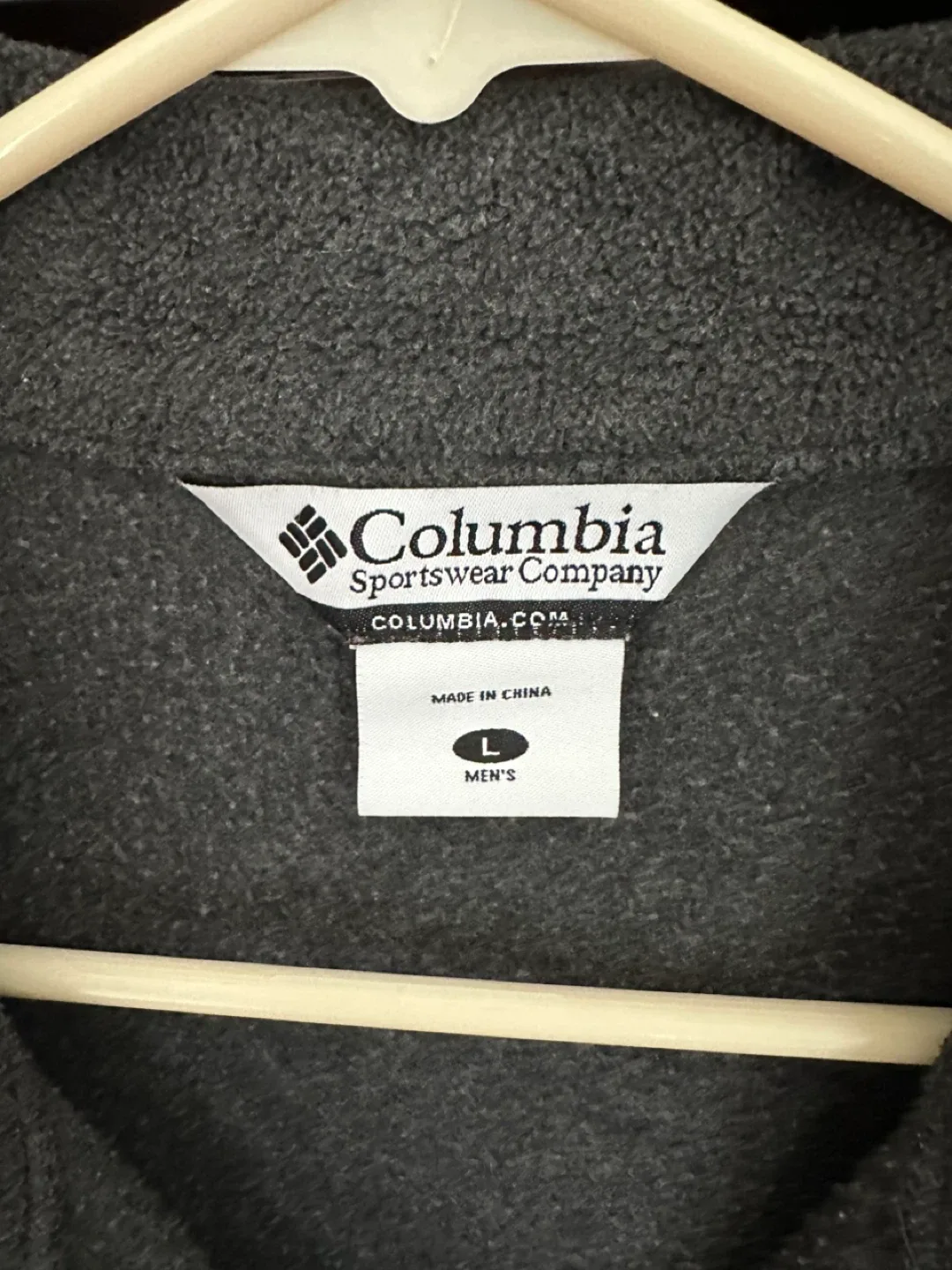 Columbia Men's Fleece Vest - Grey - Size L - photo 2