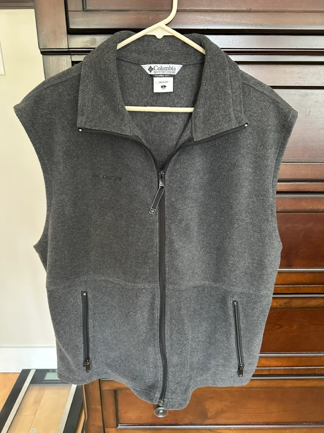 Columbia Men's Fleece Vest - Grey - Size L