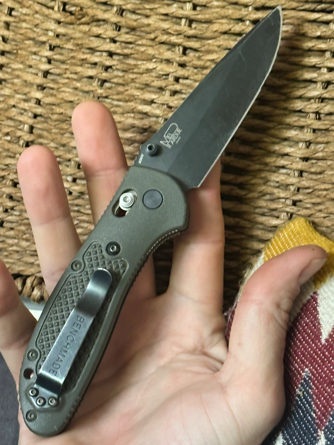 benchmade mel pardue 551 pocket knife - photo 2