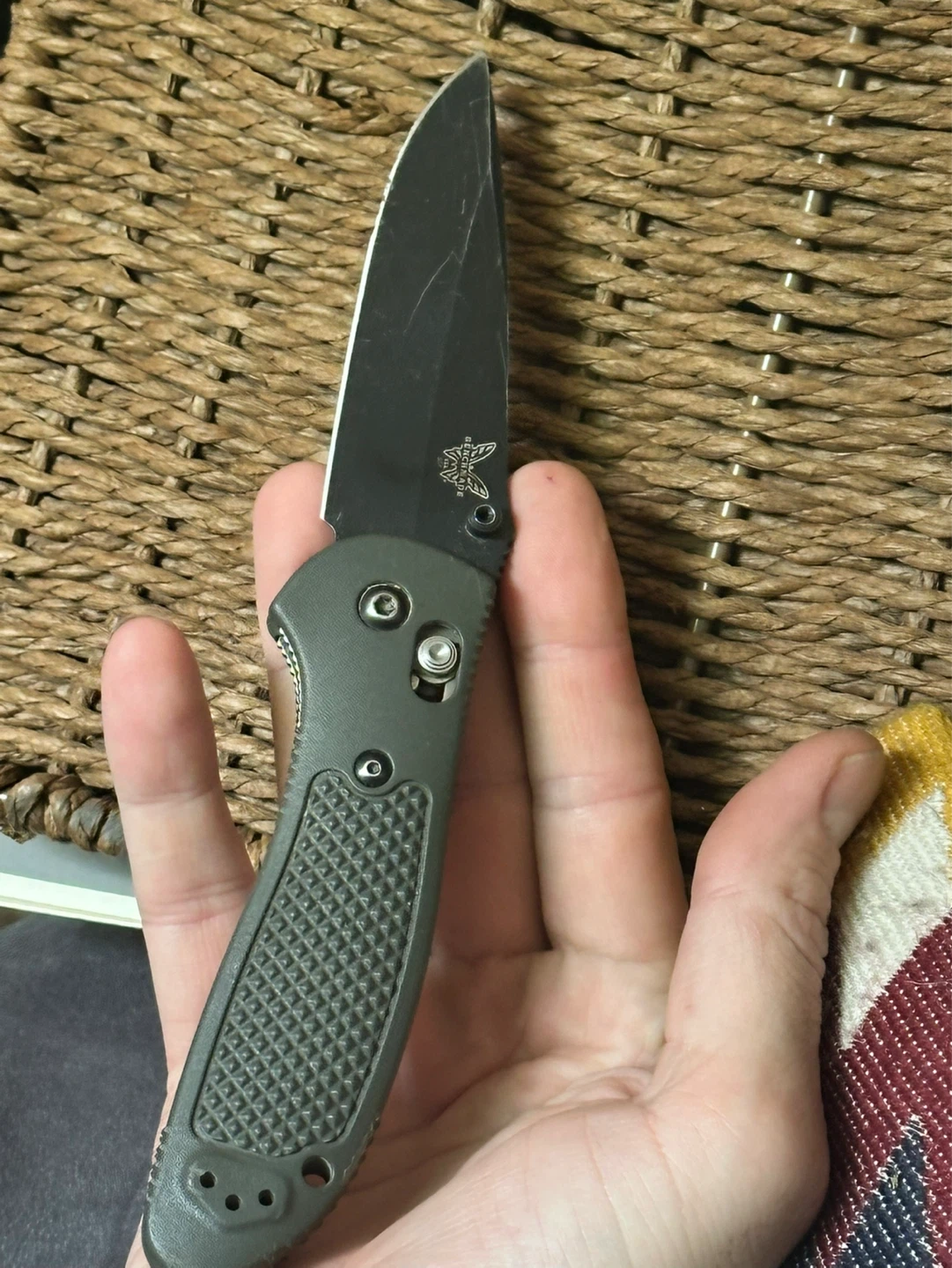 benchmade mel pardue 551 pocket knife