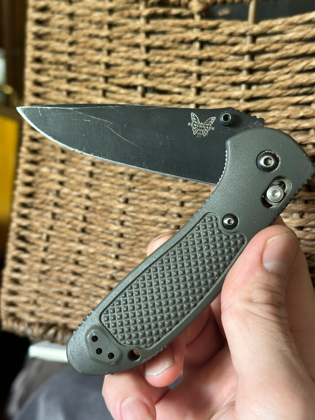 benchmade mel pardue 551 pocket knife - photo 3