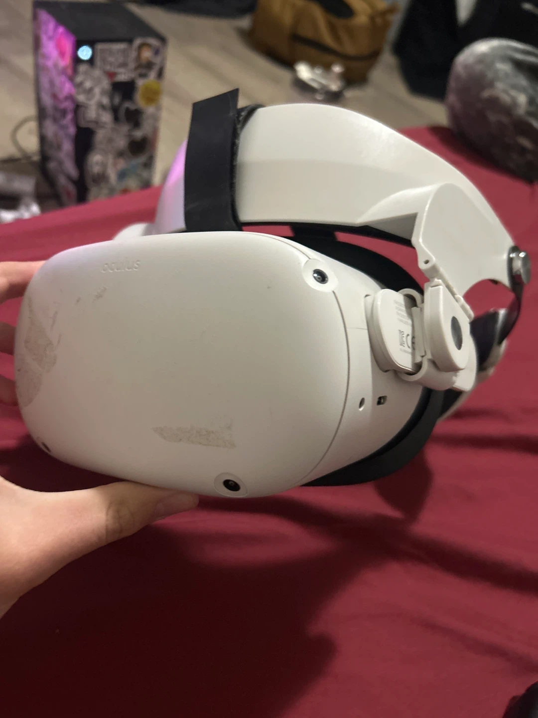 Meta Quest 2 VR Headset and Controllers