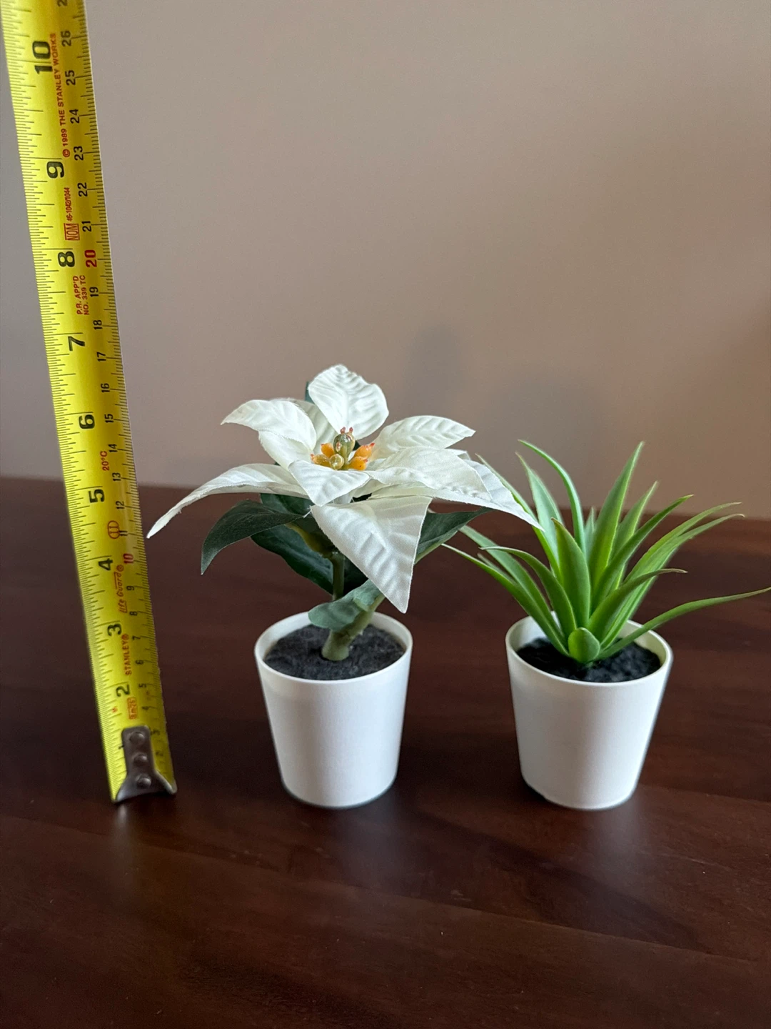 IKEA Set of 4 Artificial Mini Potted Plants - photo 3