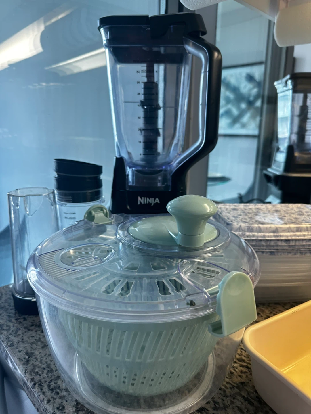 Set for kitchen: Ninja Blender, Salad Spinner + - photo 2