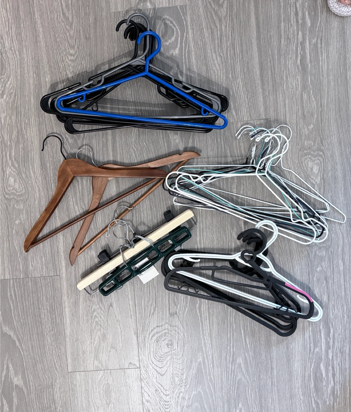 Mixed Lot of Clothes Hangers