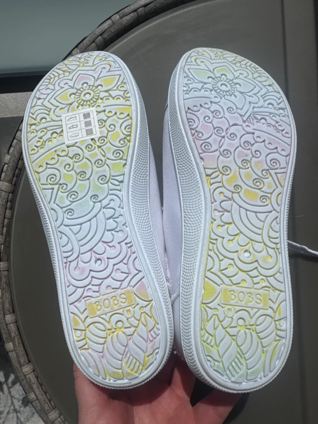 BOBS from Skechers Women's White Wide Fit Sneakers - photo 2