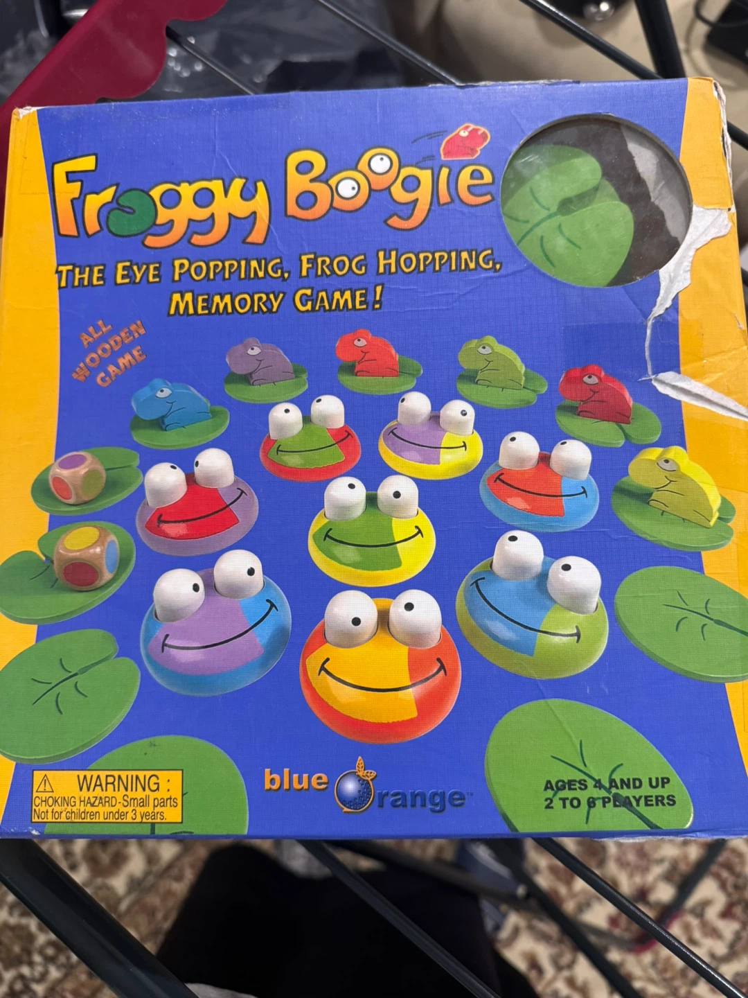Froggy Boogie Memory Game! (All Wooden)