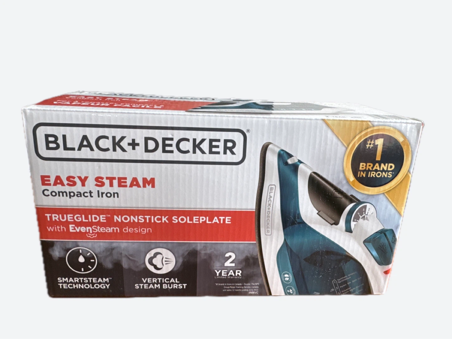 BLACK+DECKER Easy Steam Compact Iron