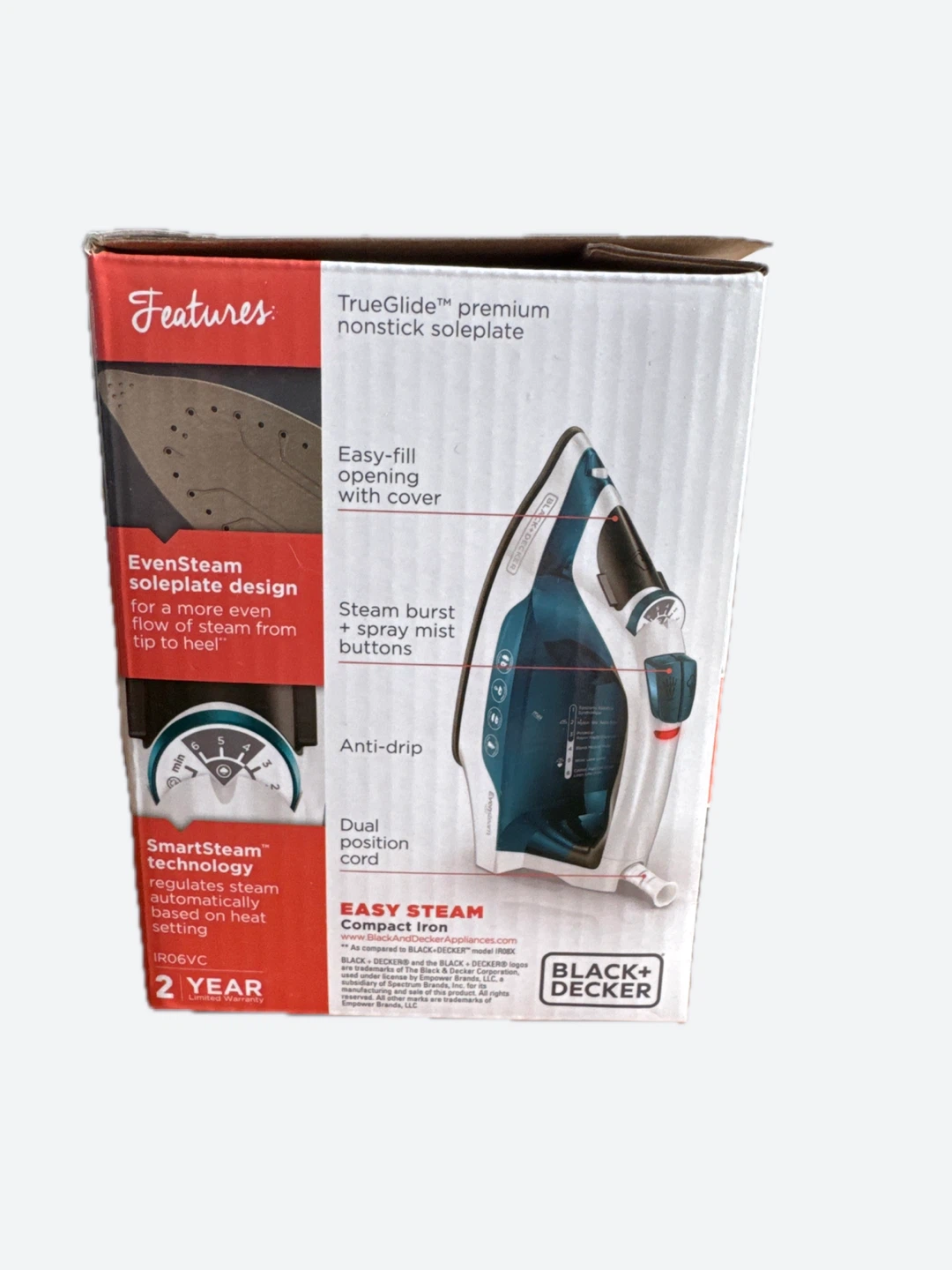 BLACK+DECKER Easy Steam Compact Iron - photo 4