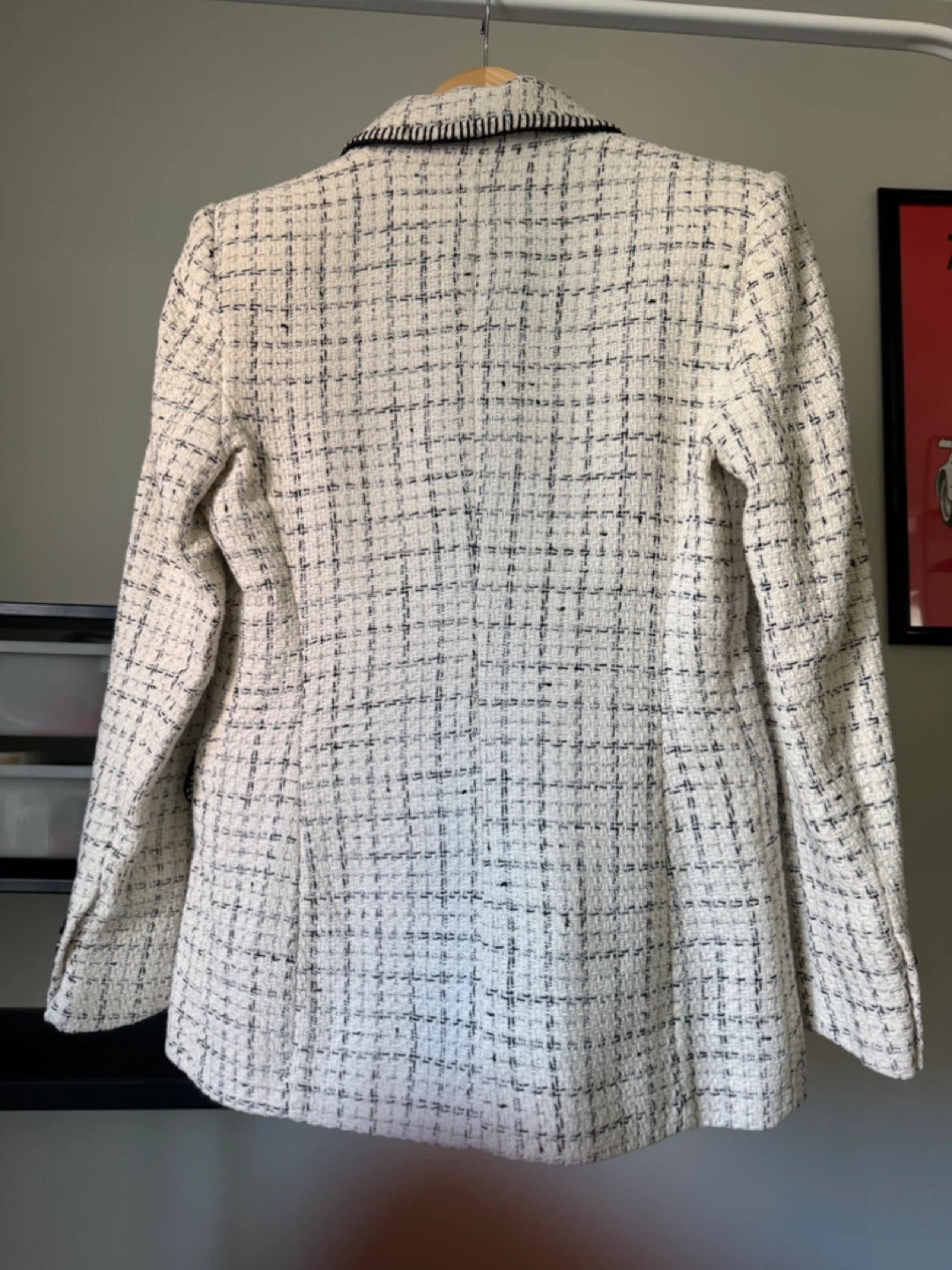 Zara Tweed Blazer - Size Medium - photo 5