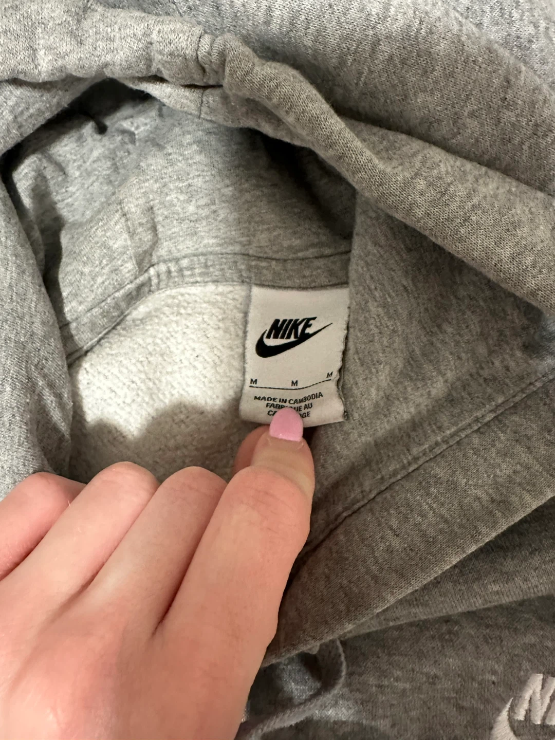 Nike Hoodie - Grey - Size M - photo 2