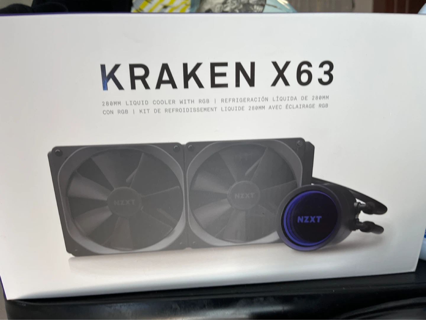 NZXT Kraken X63 280mm Liquid Cooler with RGB