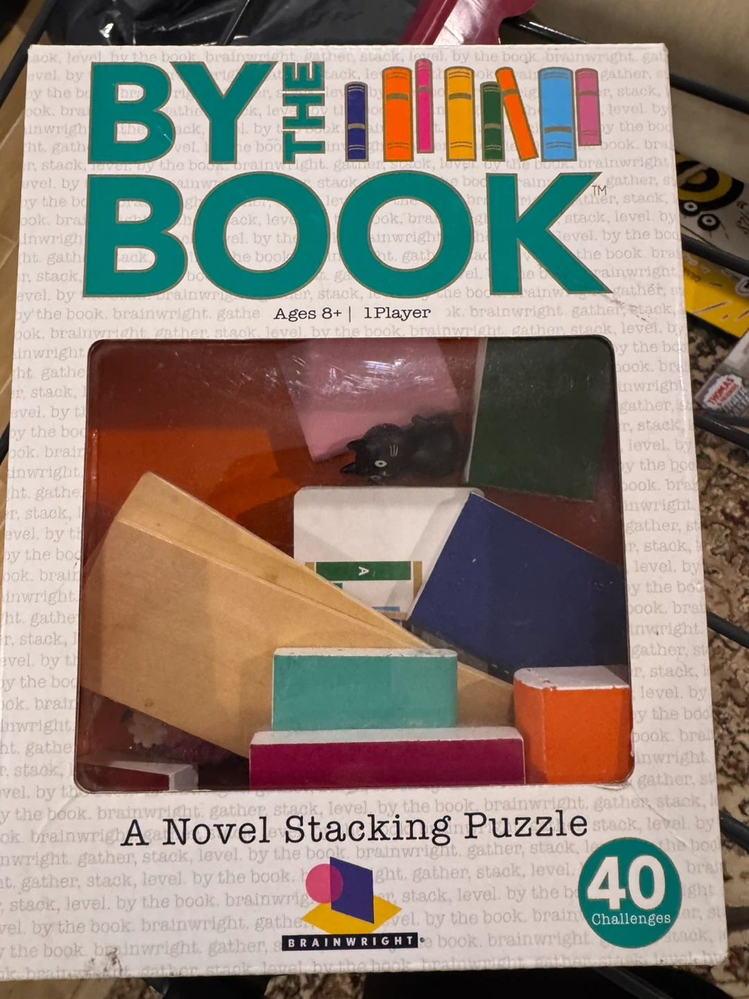 Brainwright By The Book Novel Stacking Puzzle