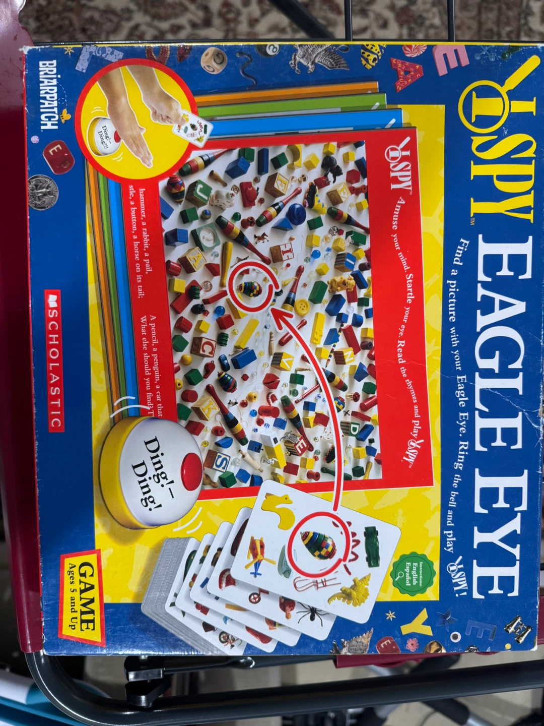 I Spy Eagle Eye Game by Scholastic