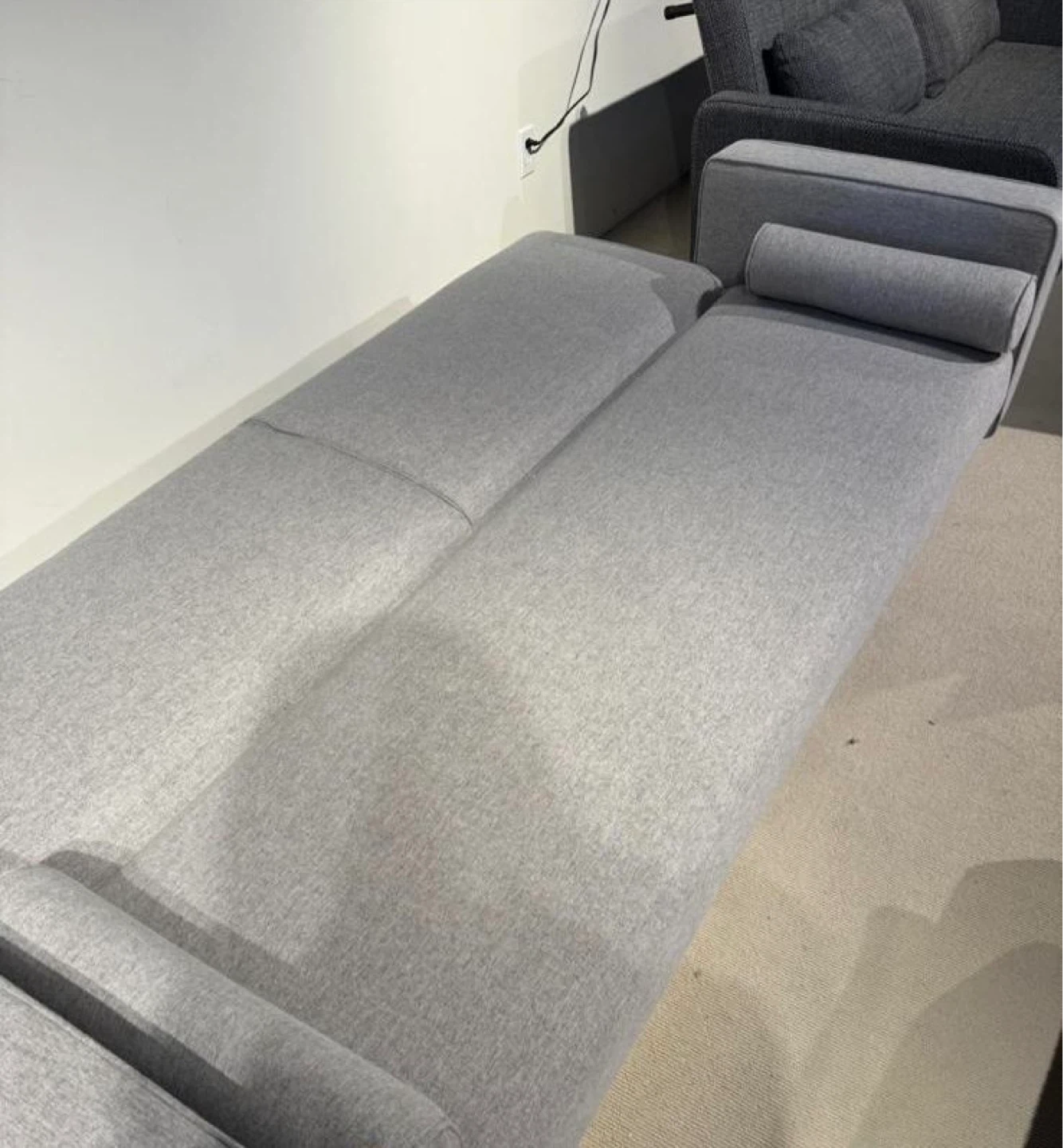 Grey Sofa Bed - photo 2
