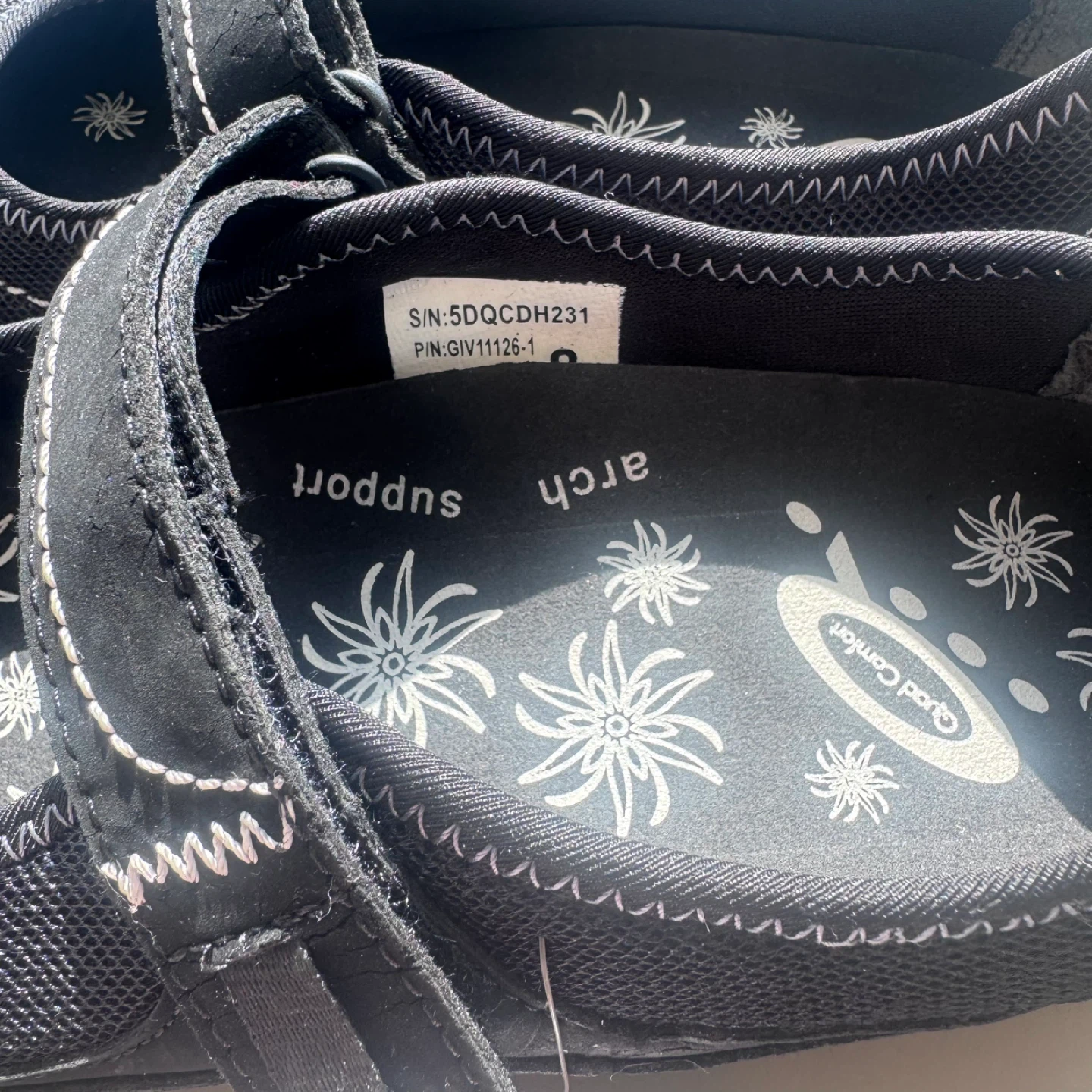 Quad Comfort Black Mary Jane Shoes - Size 8 - photo 2