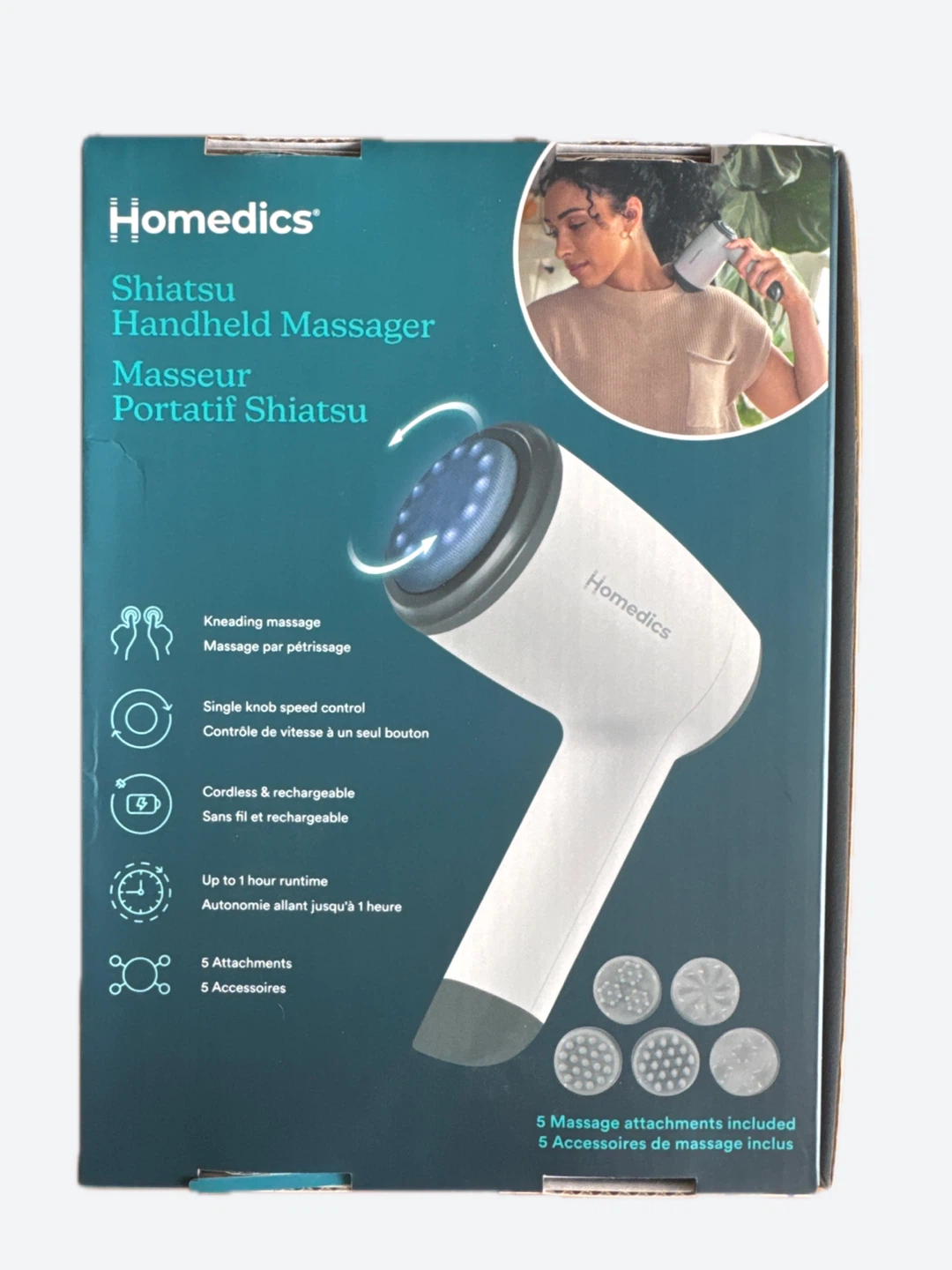 HoMedics Shiatsu Handheld Massager