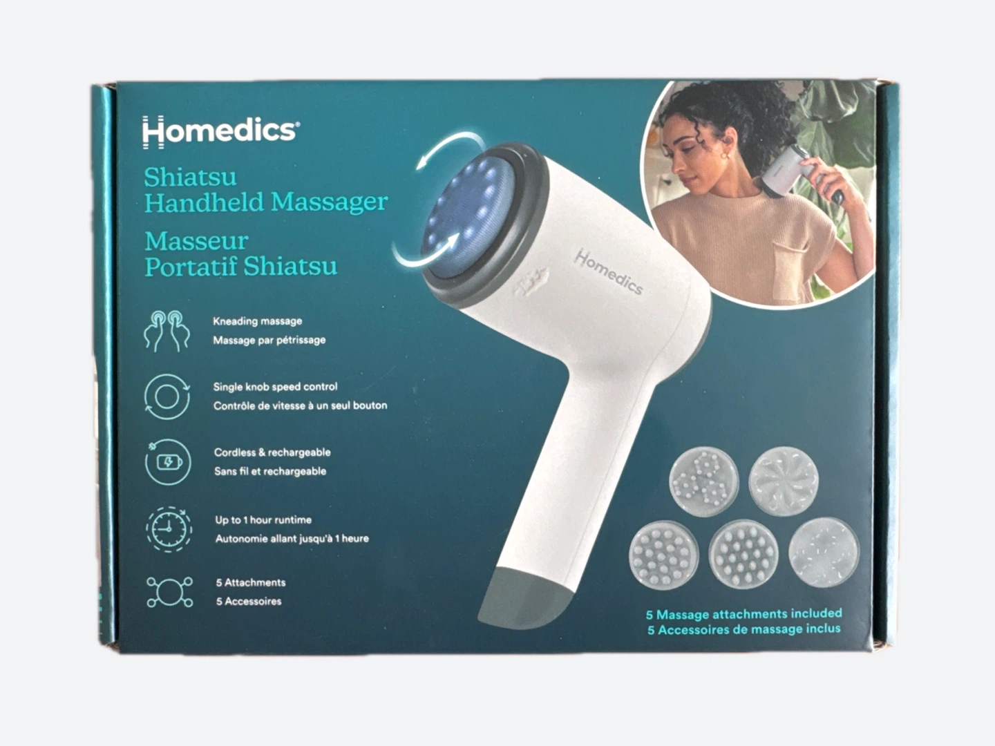 HoMedics Shiatsu Handheld Massager - photo 2