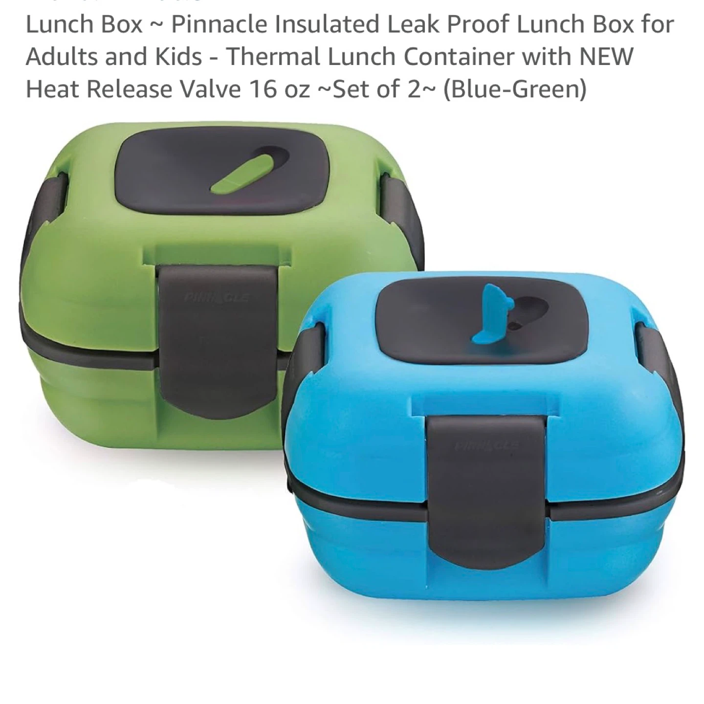 🥪 Set of 2 Pinnacle Thermoware insulated  lunch boxes 🥘 - photo 5