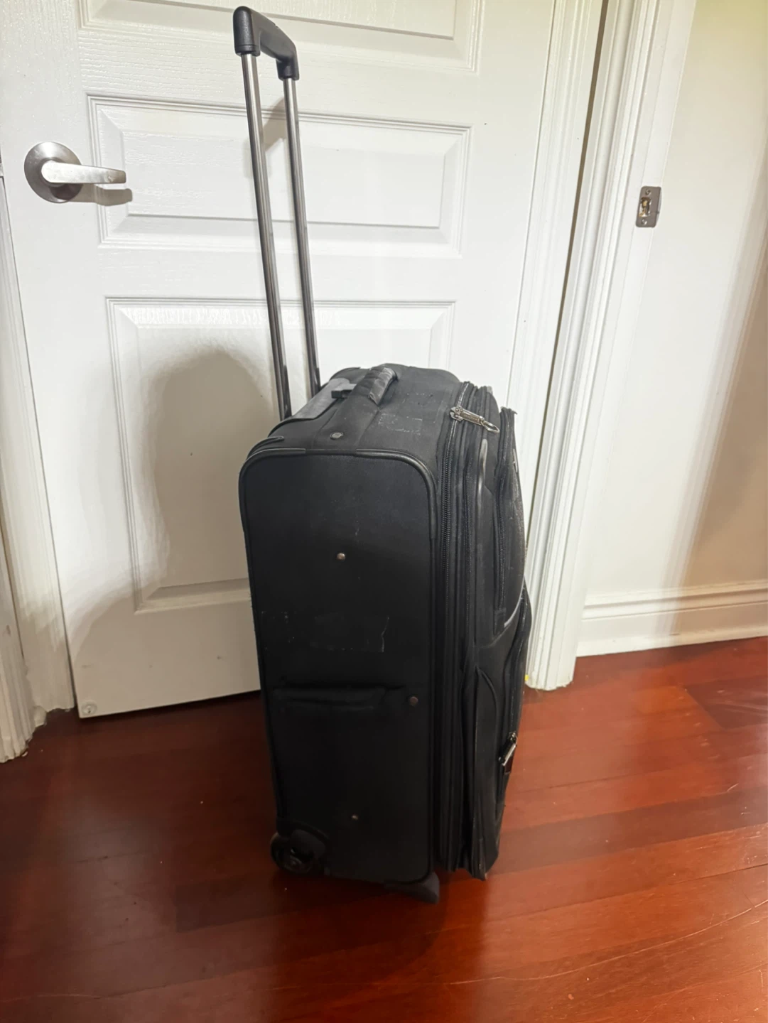 Buxton Black Rolling Suitcase - photo 2