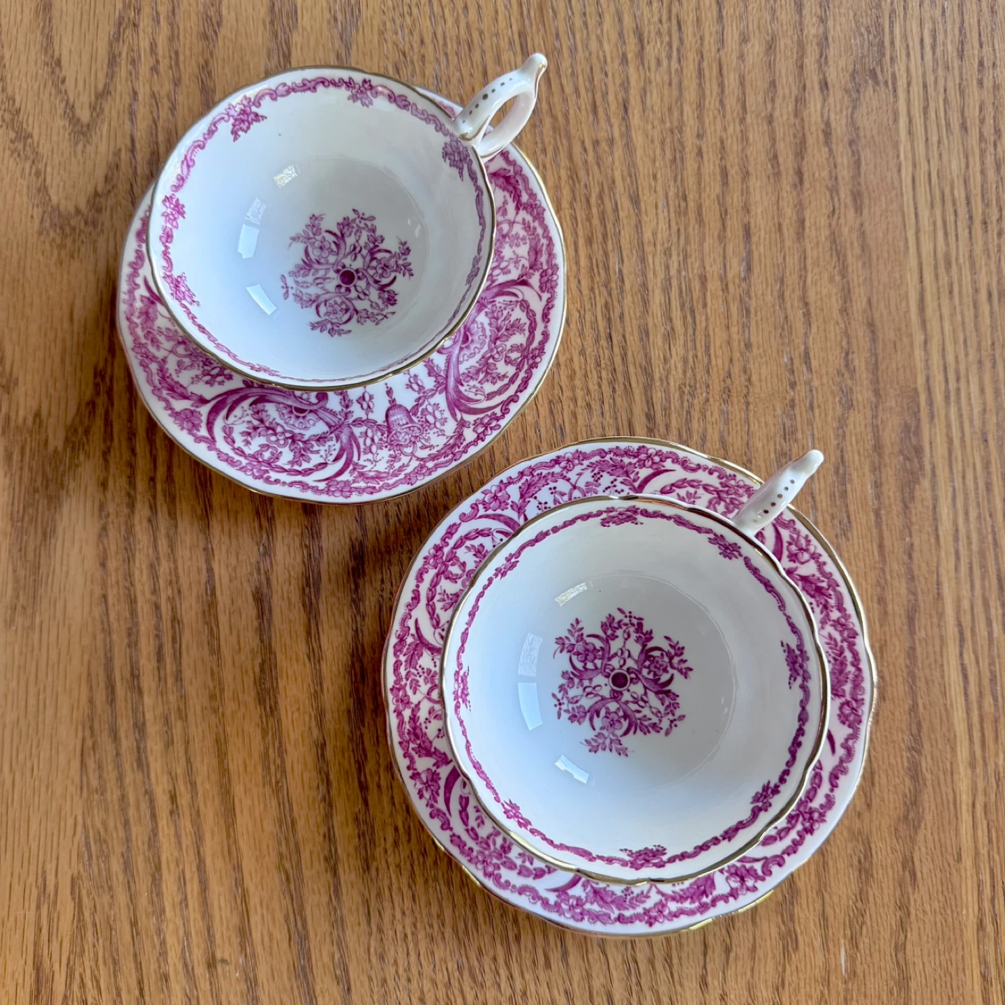 Coalport teacups - photo 4