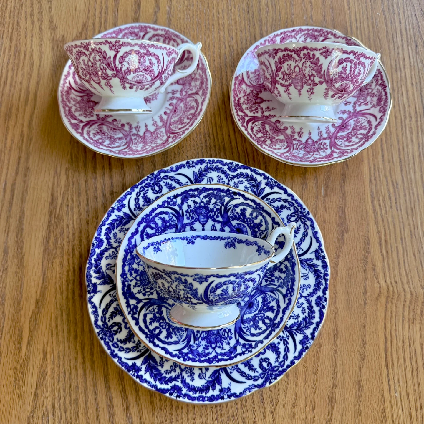 Coalport teacups