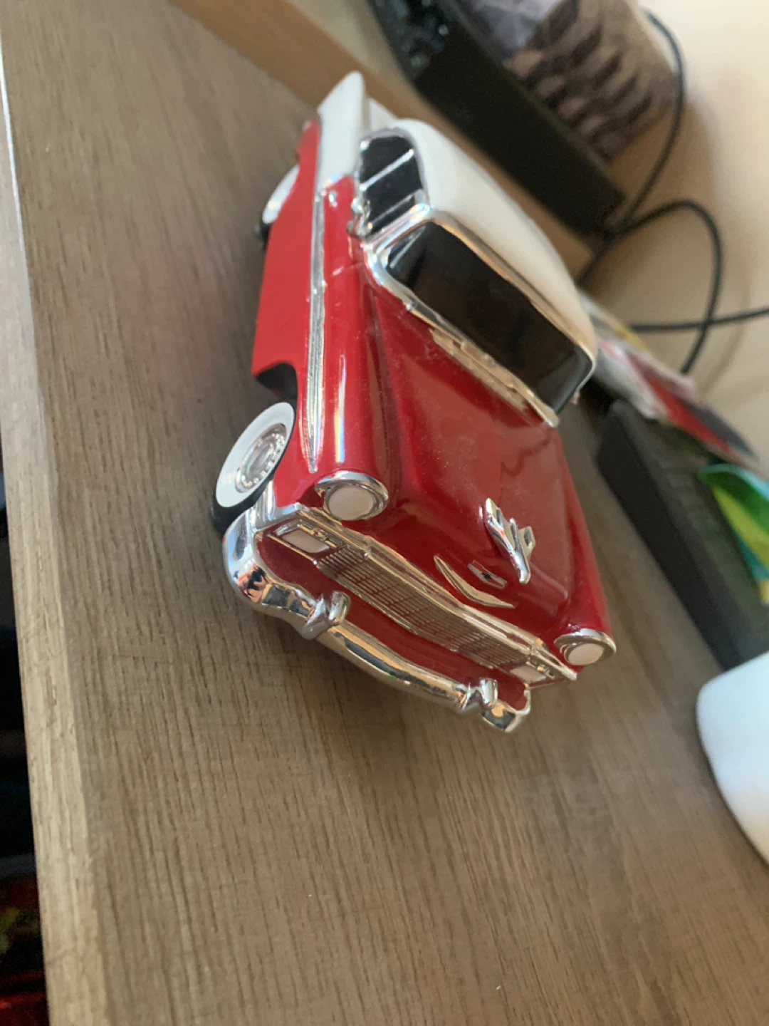 1:24 Scale 1956 Chevy Bel - Air. Red and White
