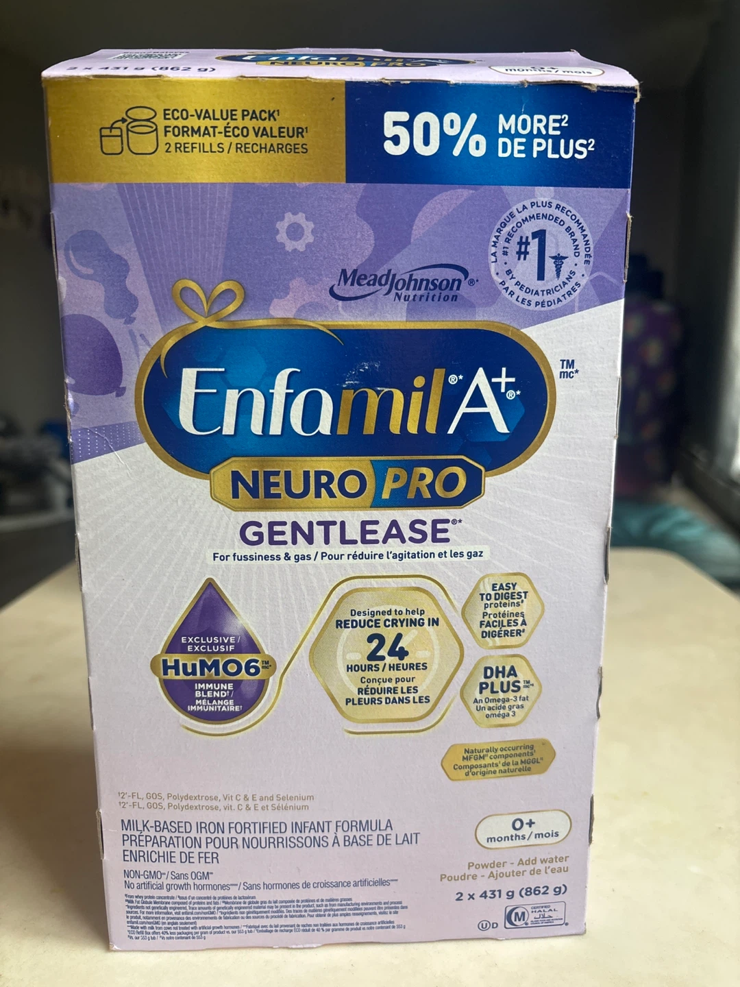 Enfamil A+ Neuro Pro Gentlease Formula 2 x 431g