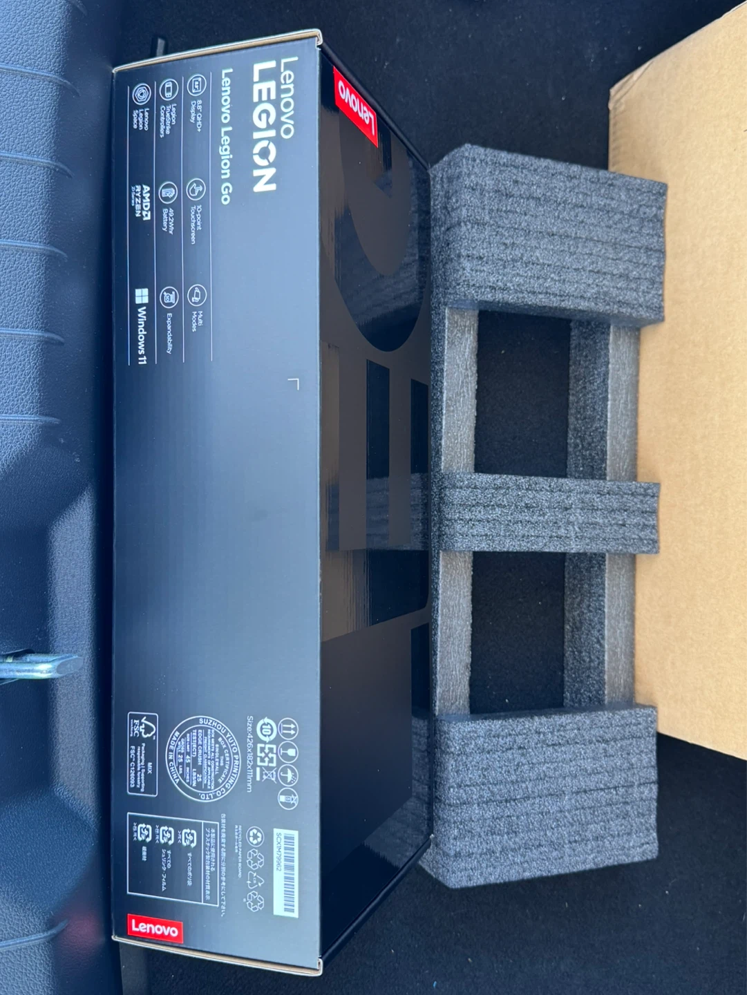 Lenovo Legion Go Shadow Black with 16GB RAM and a 1TB SSD.