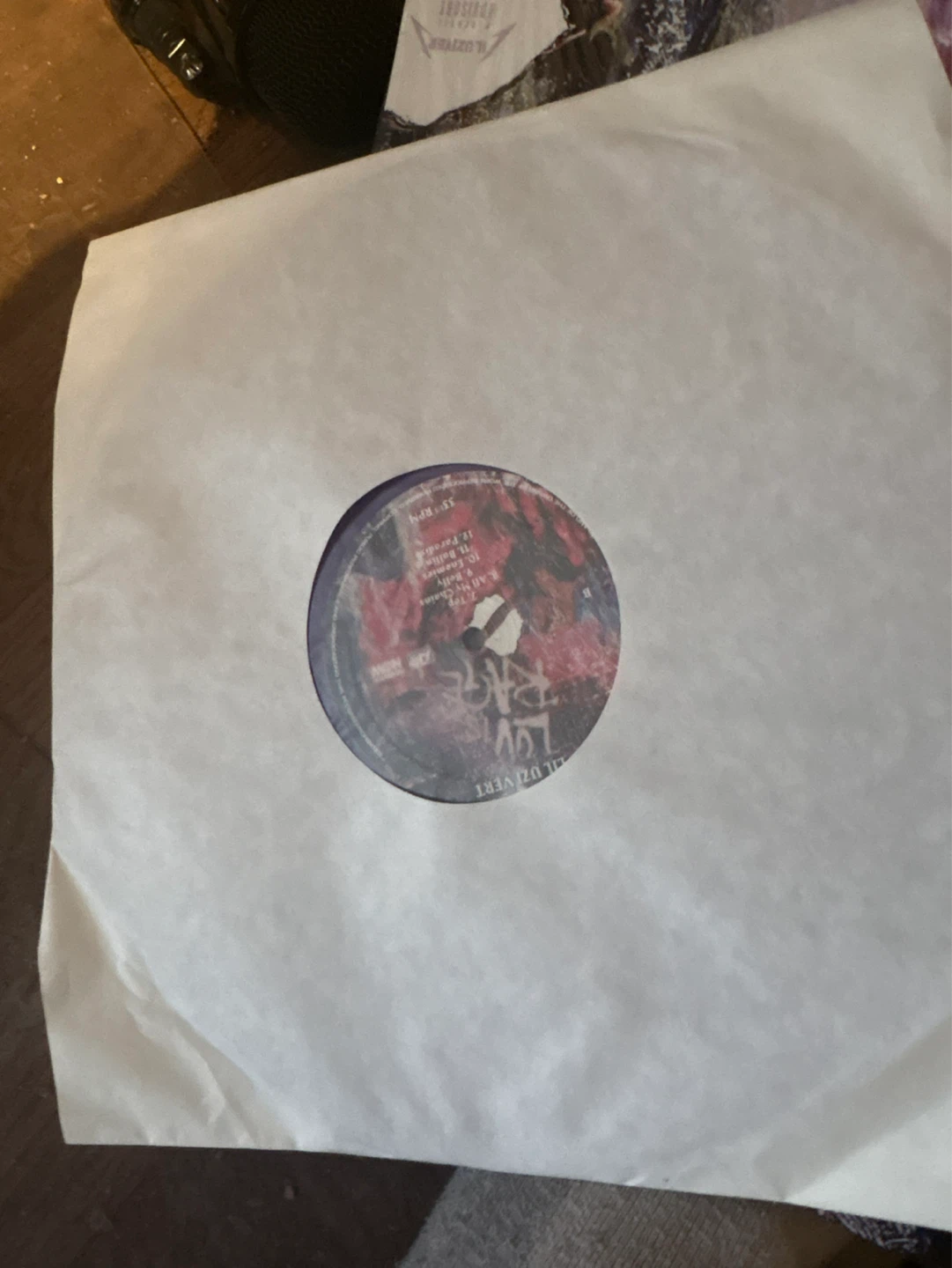 Purple Vinyl Record lil uzi vert - photo 2