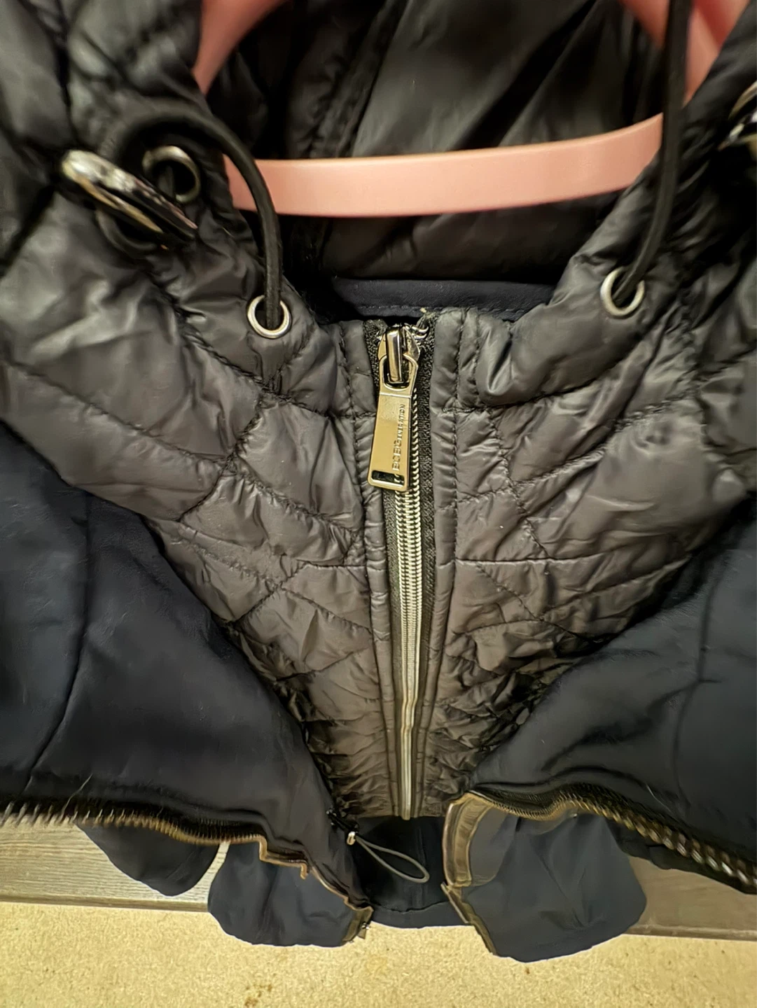 BCBGGeneration Navy Quilted Detail Jacket - photo 4