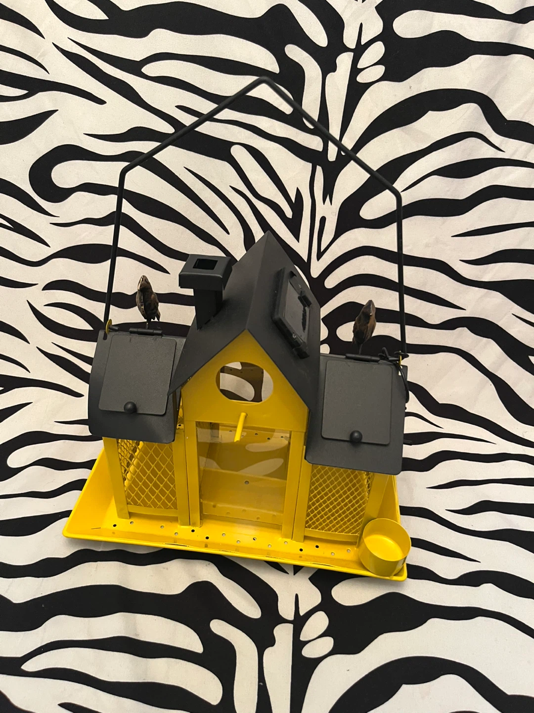 🐦 Outdoor Hanging Metal Bird Feeder House 🐦 - photo 3