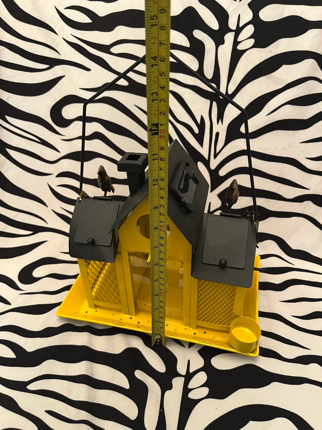 🐦 Outdoor Hanging Metal Bird Feeder House 🐦 - photo 5