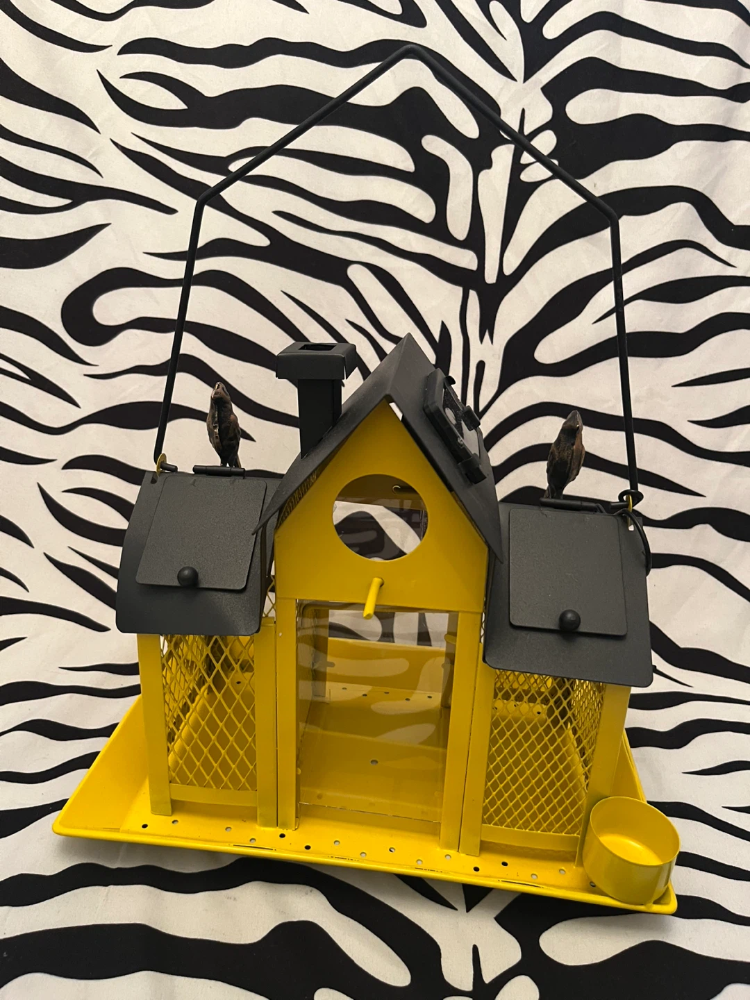 🐦 Outdoor Hanging Metal Bird Feeder House 🐦 - photo 4