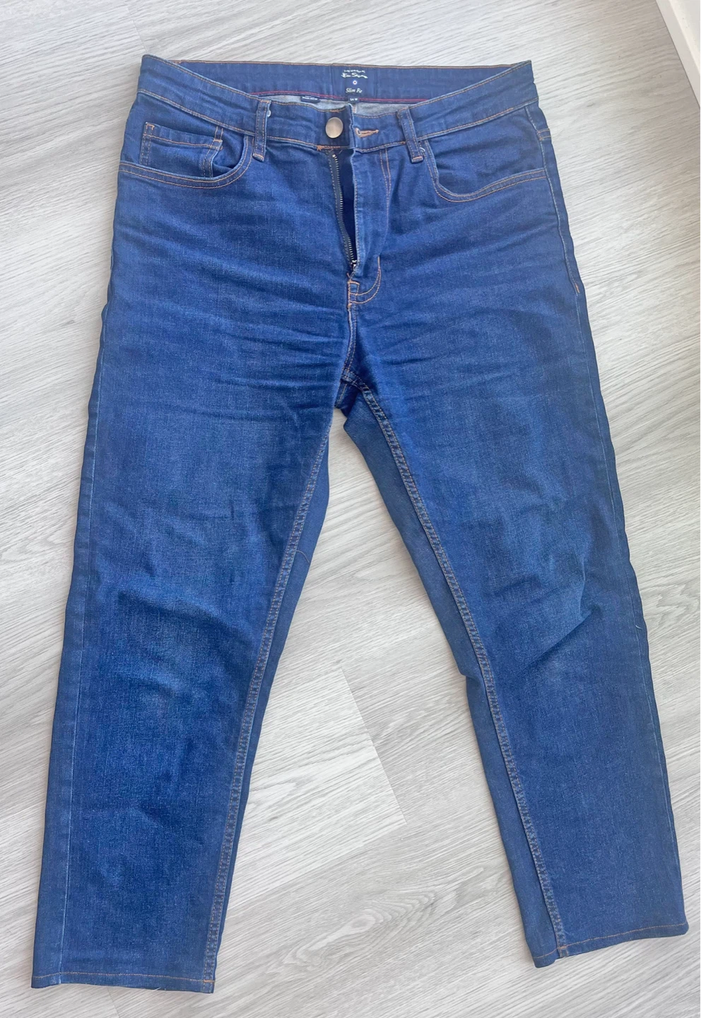Men’s Dark Blue Slim Fit Jeans