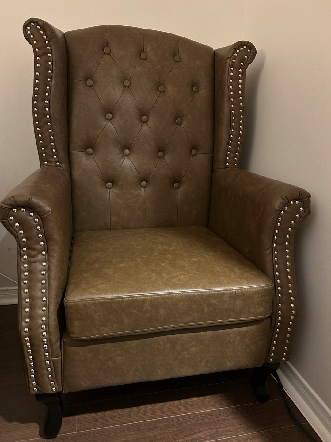 Chesterfield-style Armchair