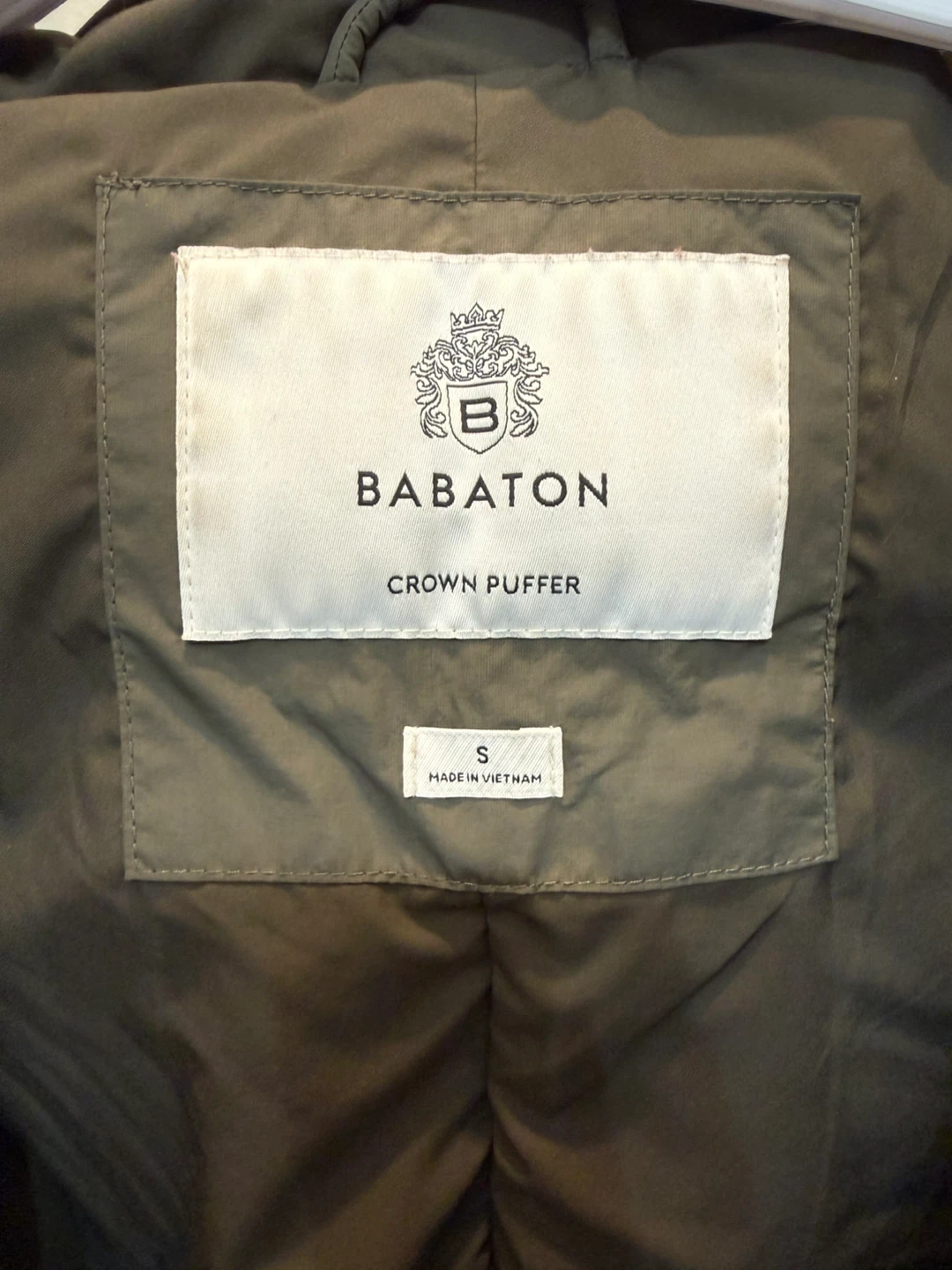 Babaton Crown Puffer Jacket - Size S - photo 4