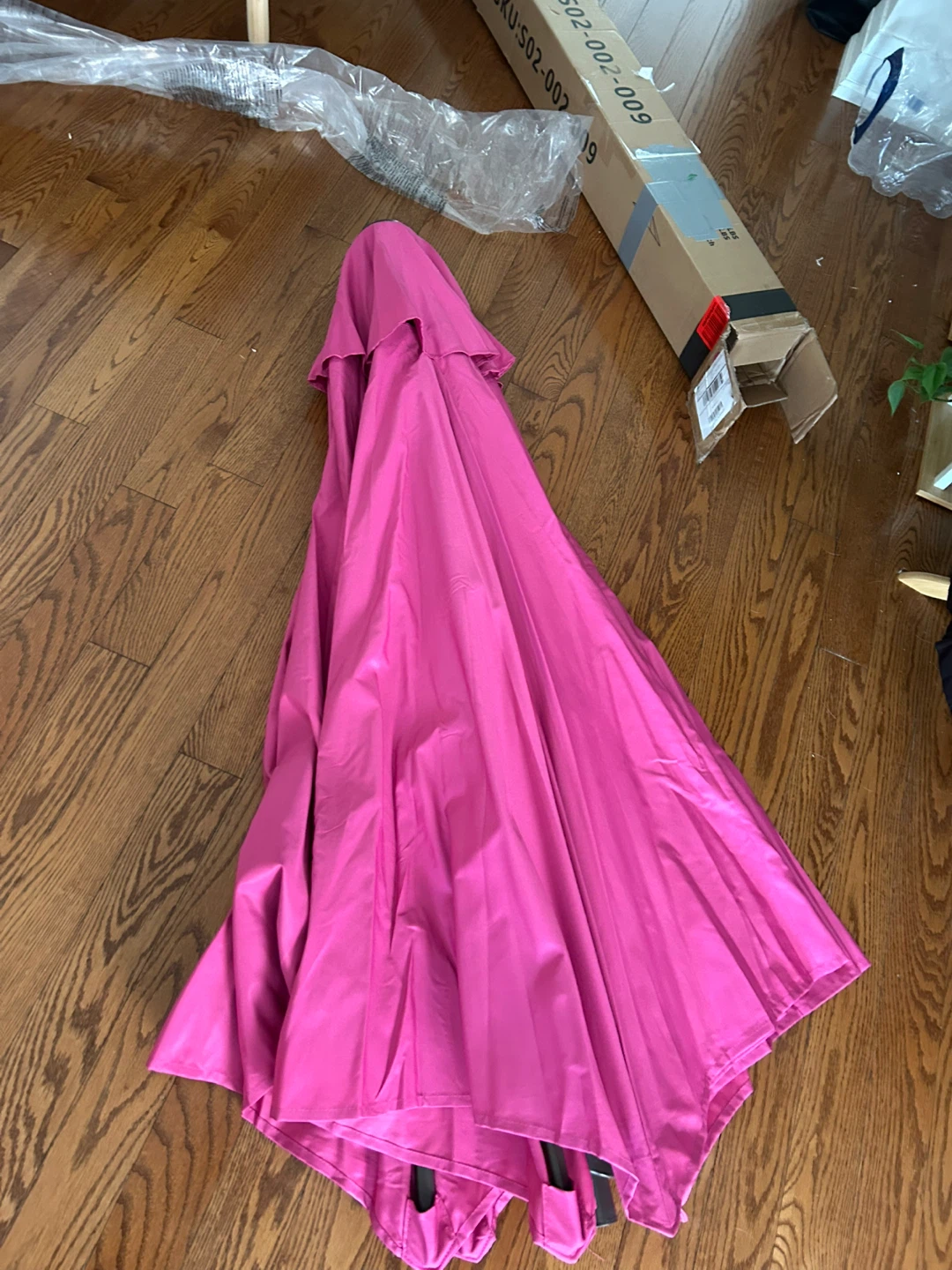 Bright Pink Patio Umbrella - photo 4