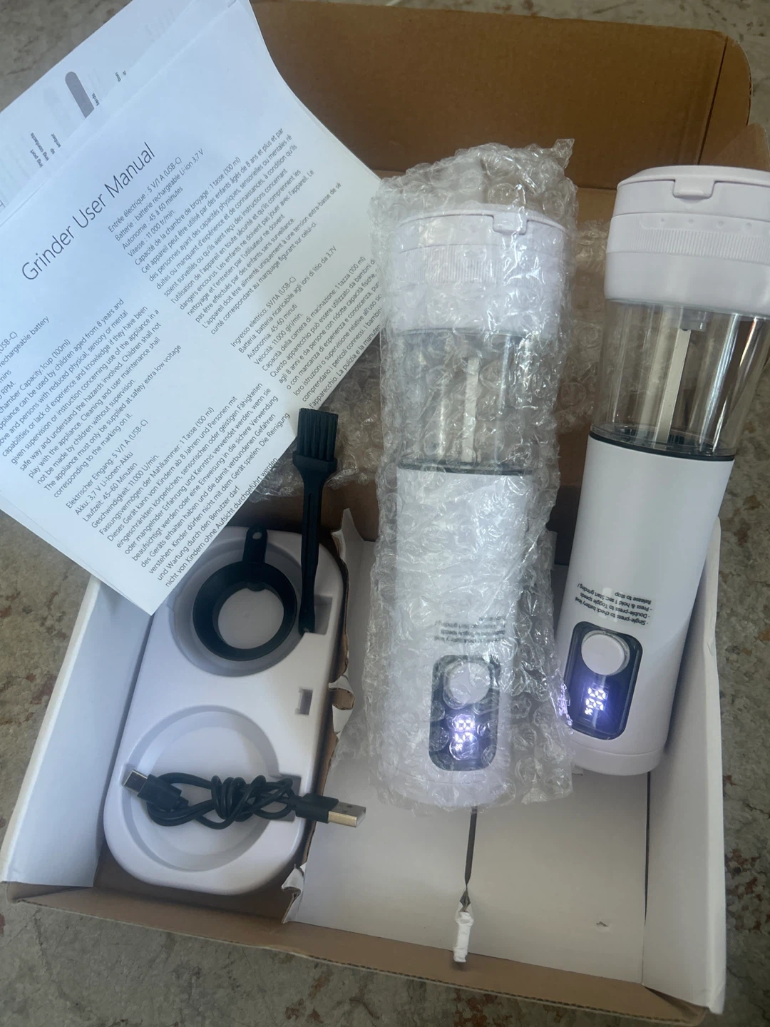 Electric salt and pepper grinder set - photo 4