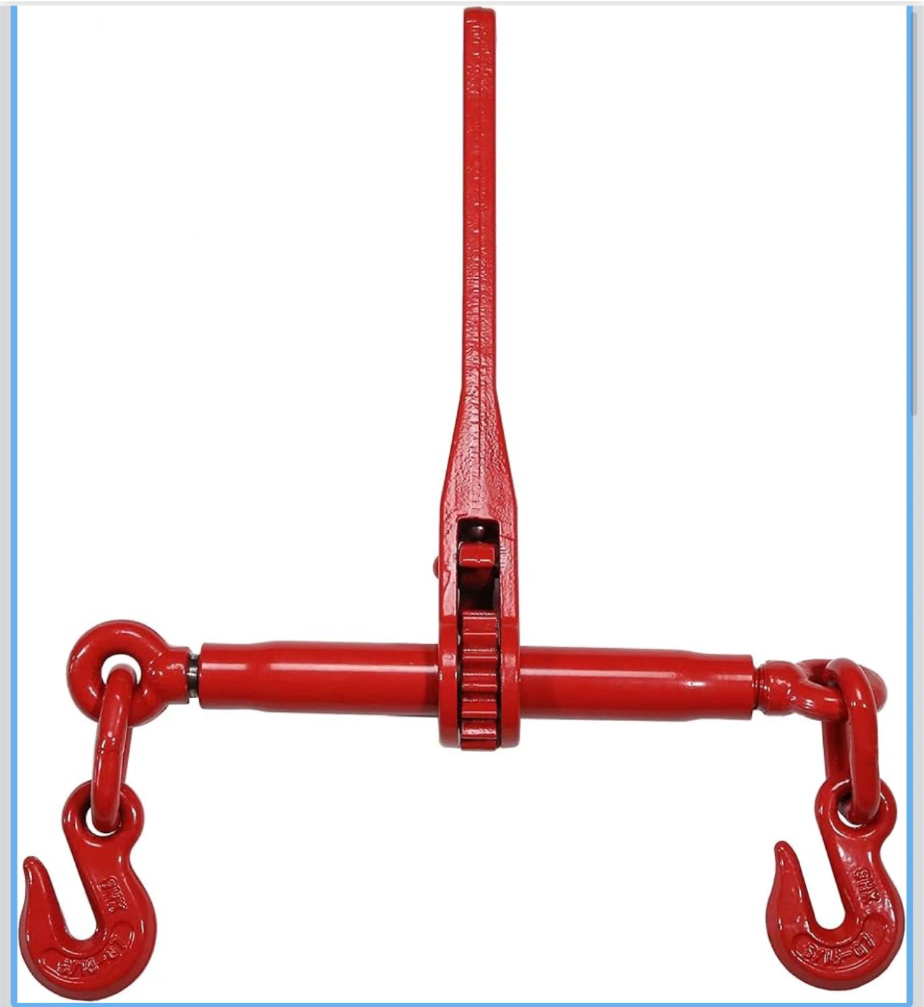 Ratchet Load Binder with 5/16"-3/8" Grab Hooks
