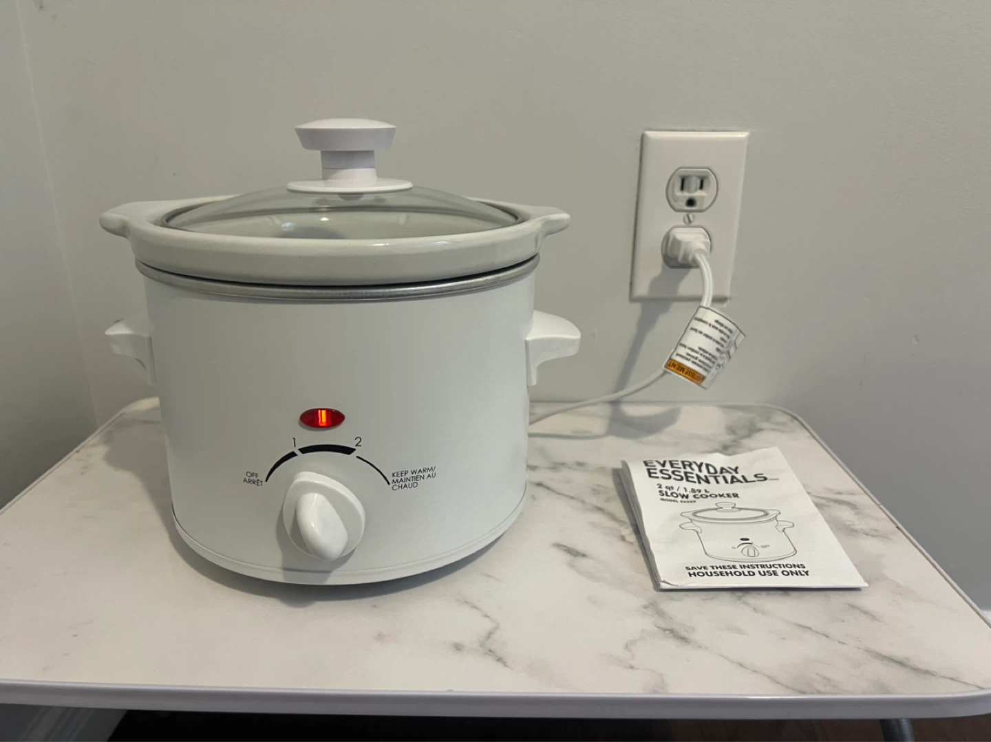 Everyday Essentials 2 qt Slow Cooker