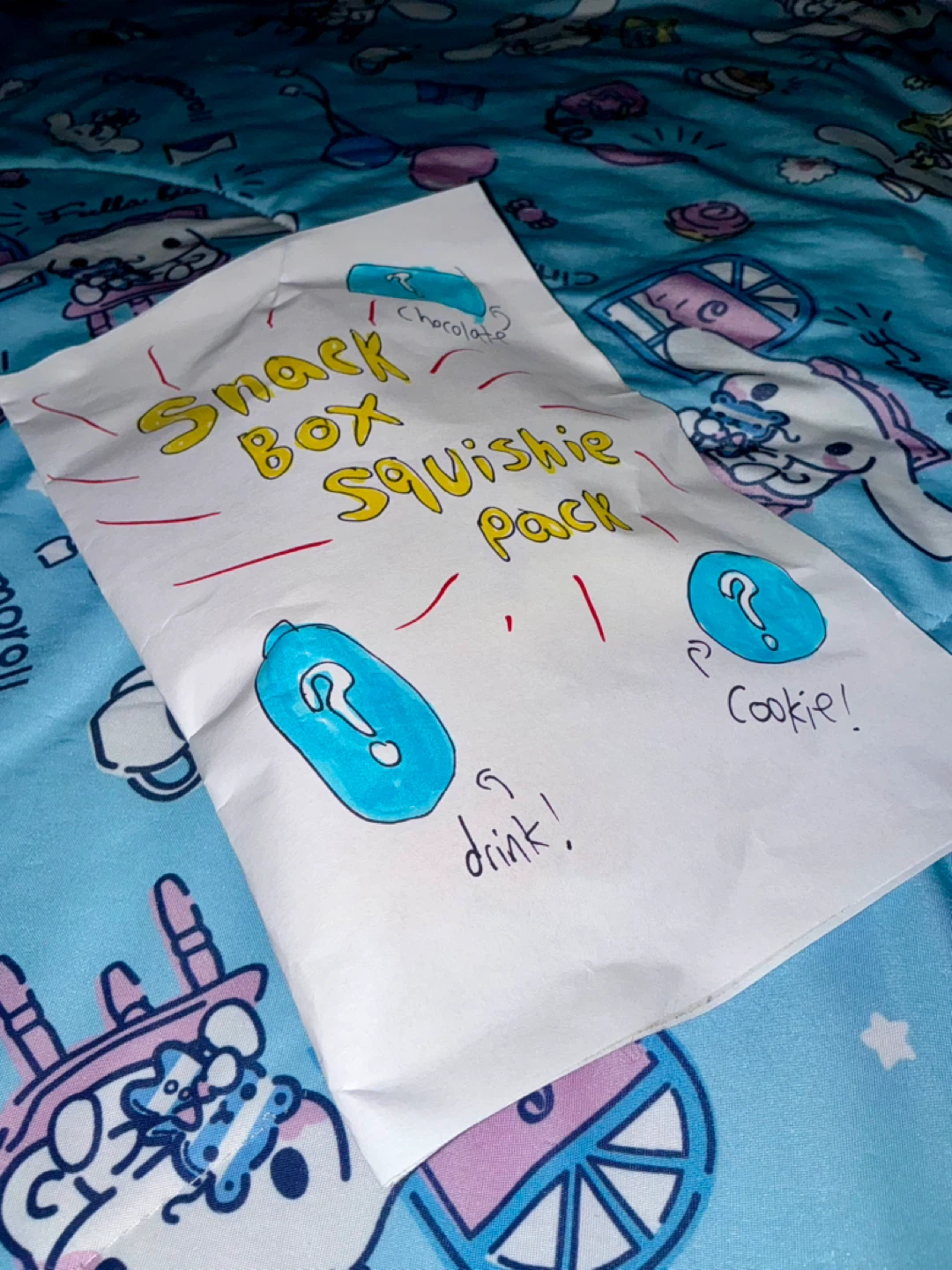 Snack Box & Manga Squishie Pack Bundle - photo 4