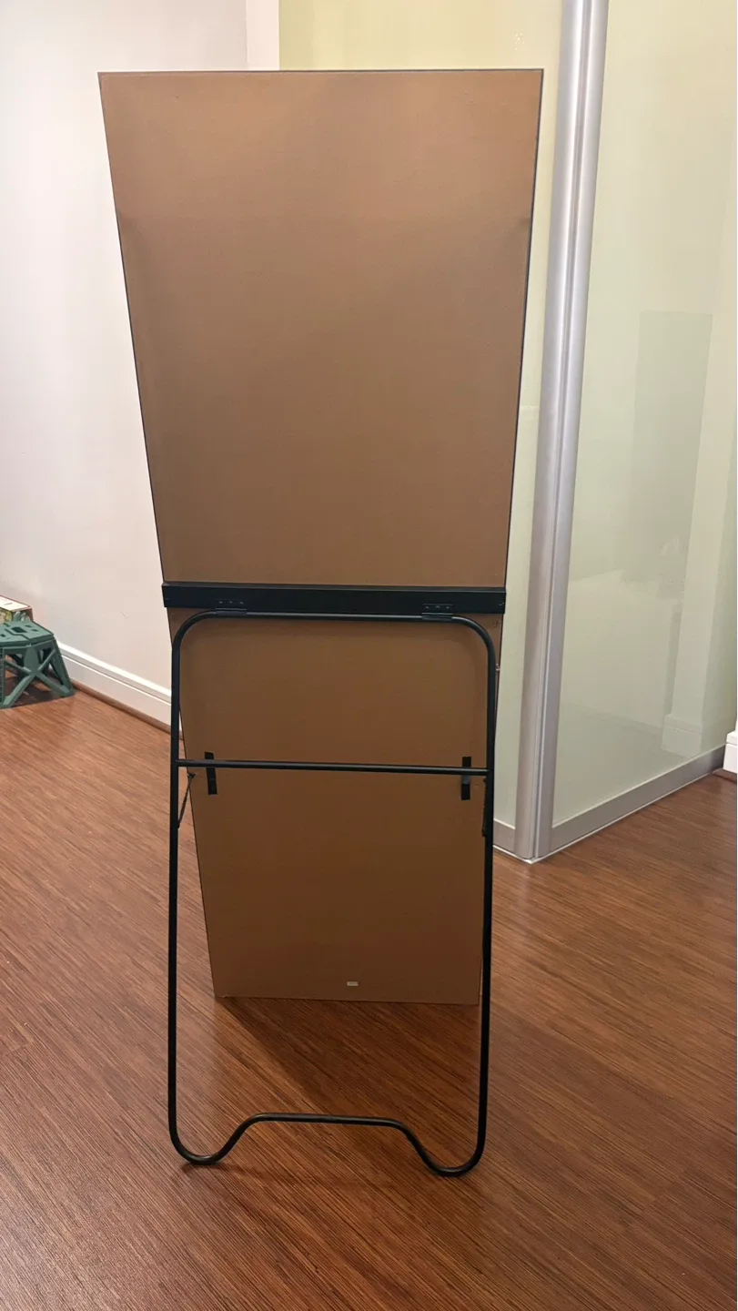 Full Length Standing Mirror with Black Frame - photo 2