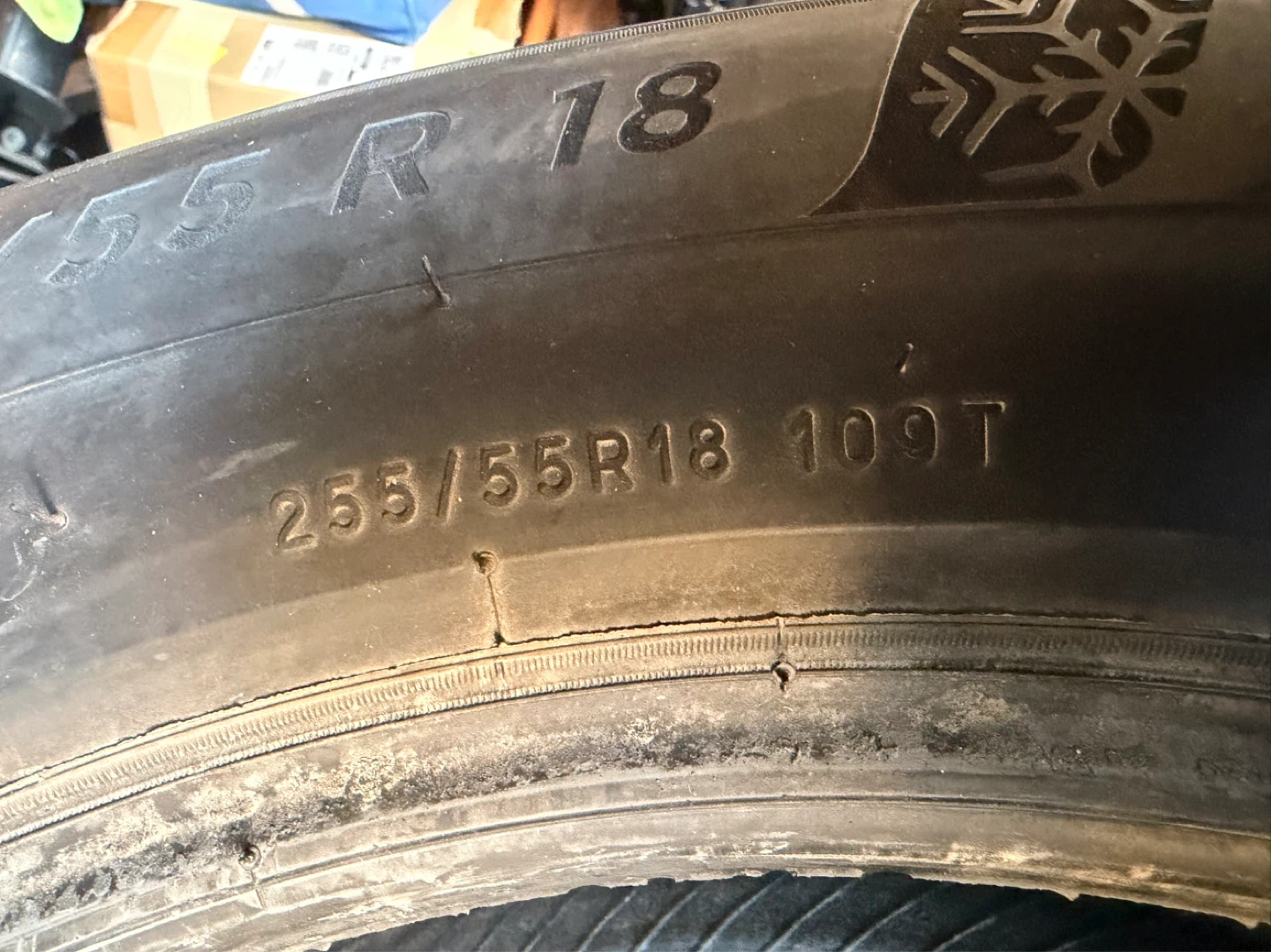 Michelin 255/55R18 109T Snow Tires - photo 4