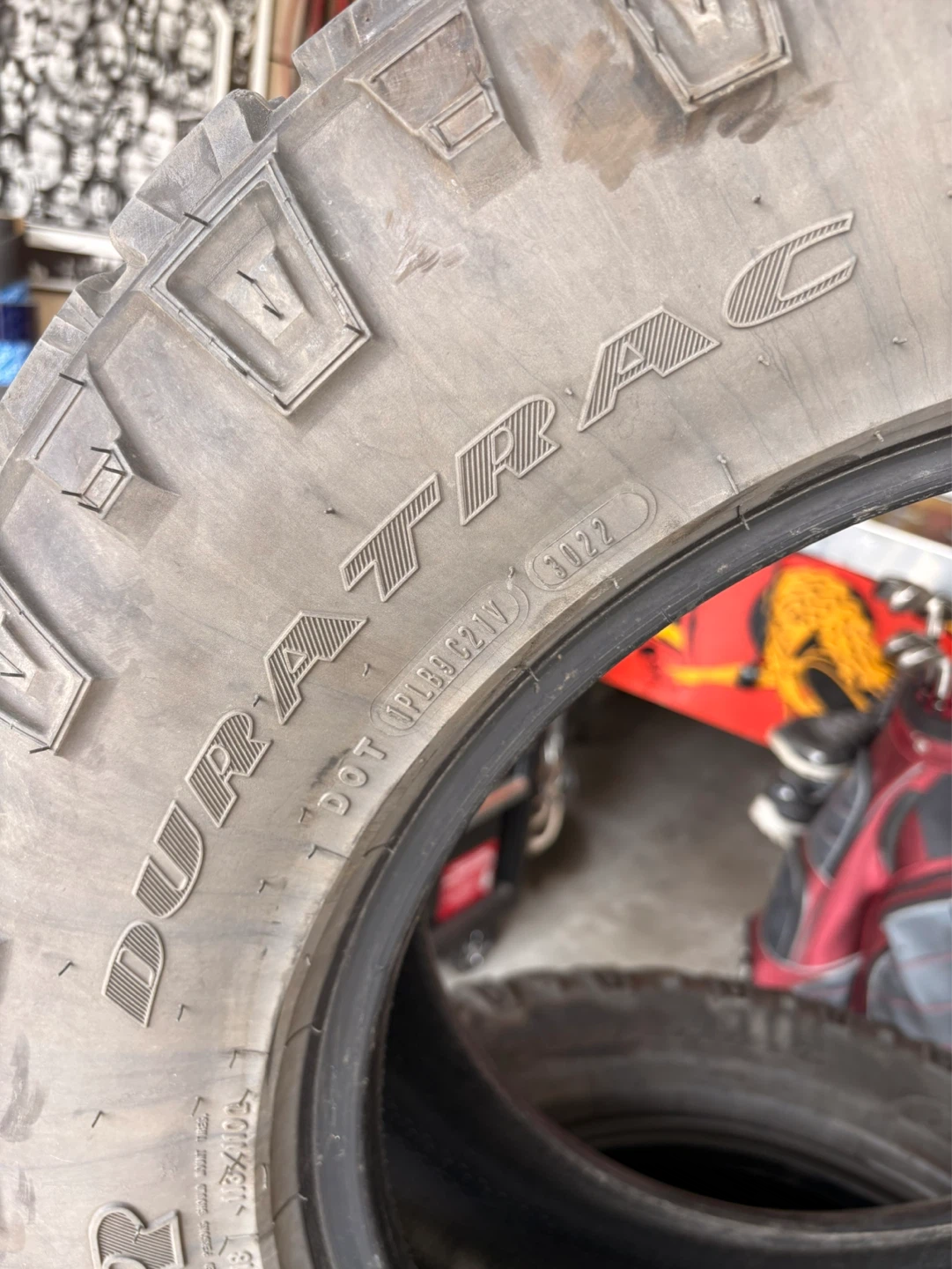 Goodyear Wrangler DuraTrac LT275/65R18 Tires - photo 4
